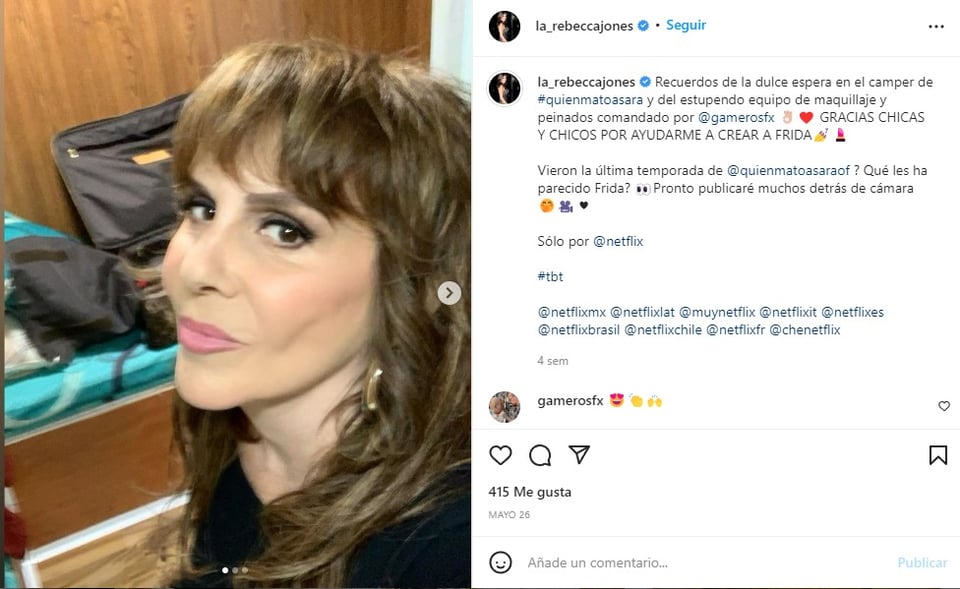 Rebecca Jones recaída cáncer