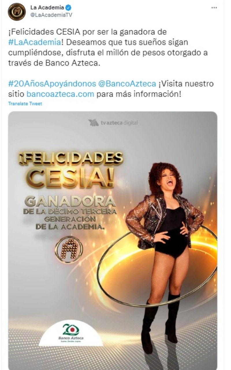 ¿Quién se consagró como el mejor?