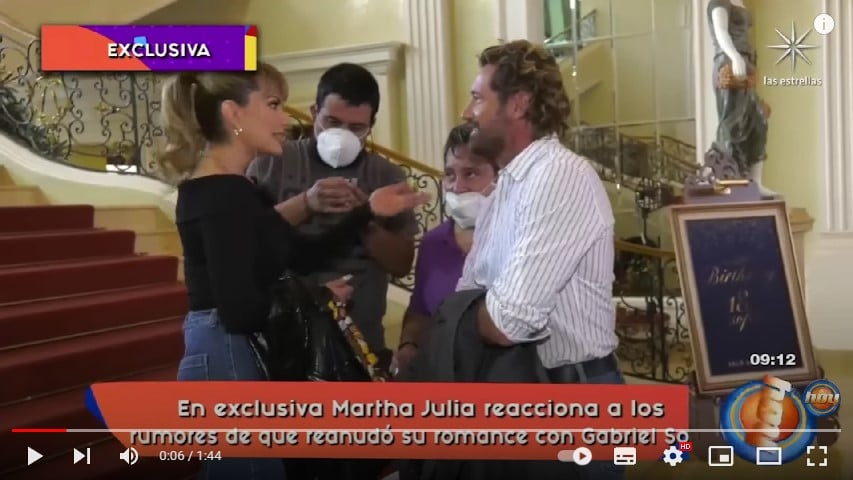 Martha Julia aclara rumores