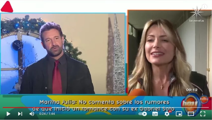 Martha Julia aclara rumores