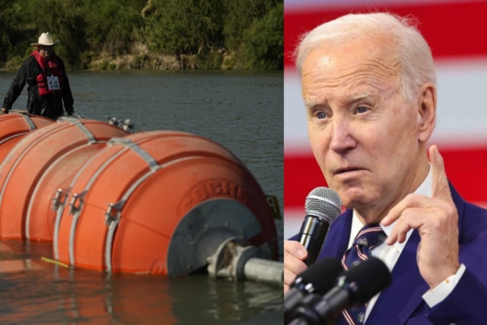 Texas ordered to remove border buoys from the Rio Grande
