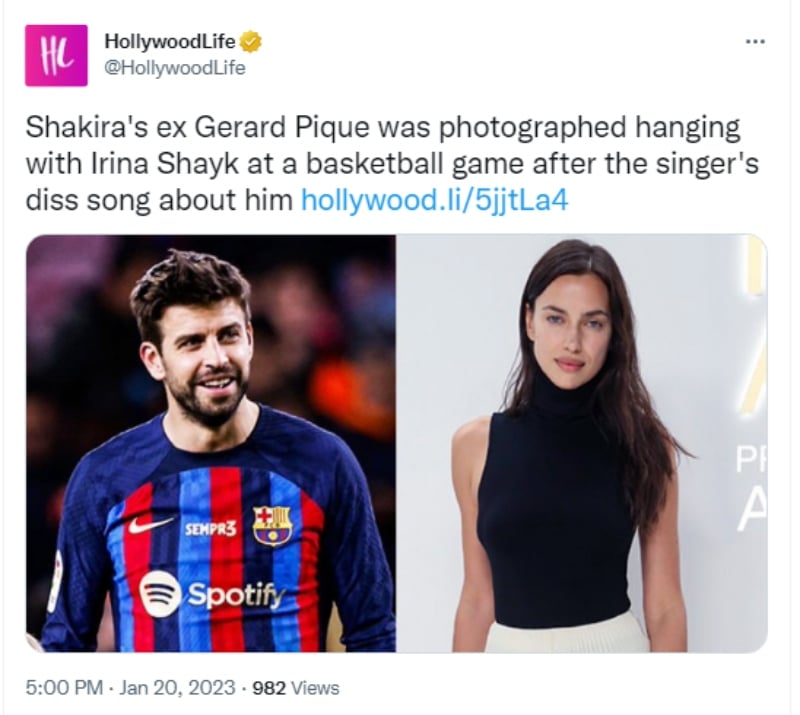 ¿Porqué no fue su novia?
