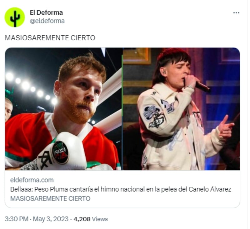 “Es un honor pelear ante mi gente"