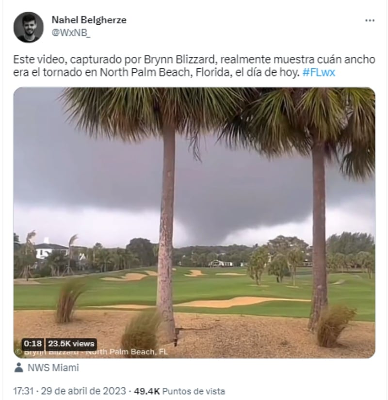 Tornado deja severos daños en Florida Tornado destrucción Florida