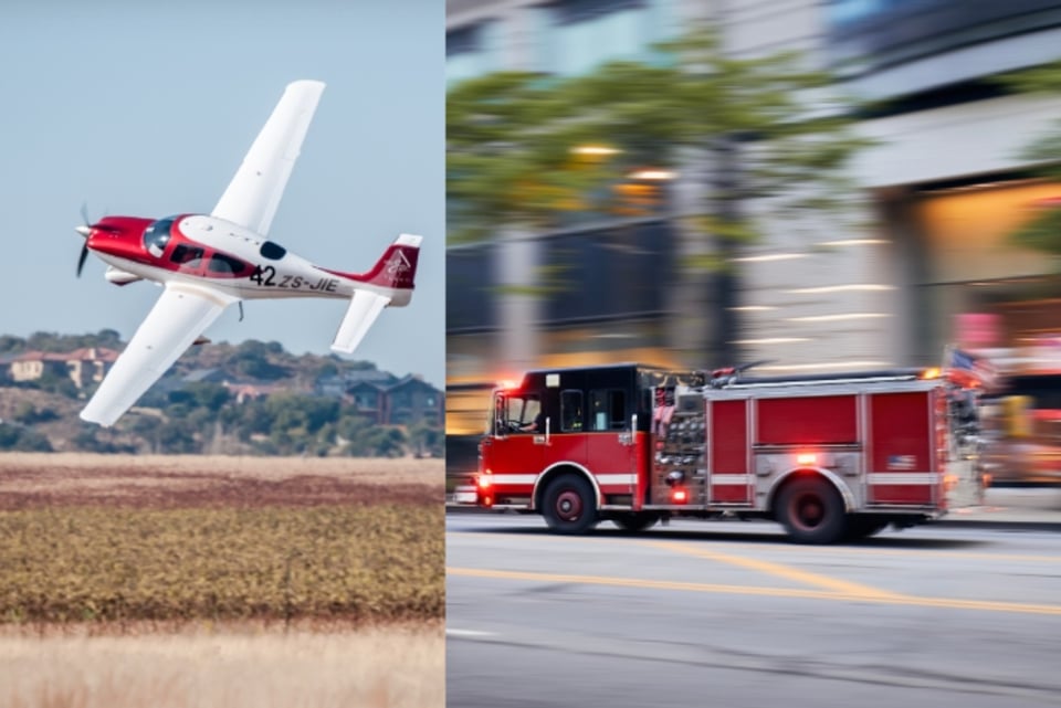 Avioneta se estrella cerca del aeropuerto en California, hay saldo mortal