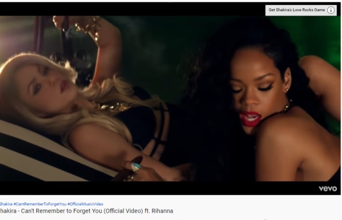 Momento violento Shakira Piqué