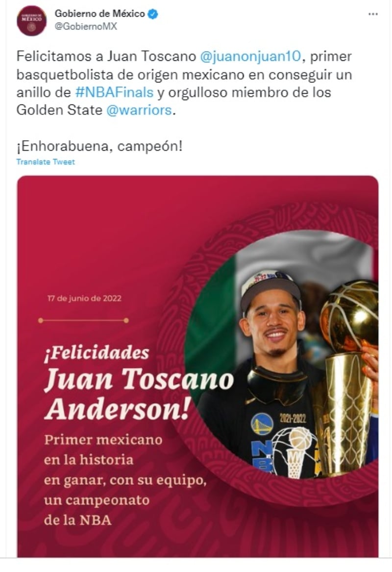 ¿Lo felicitan tarde?
