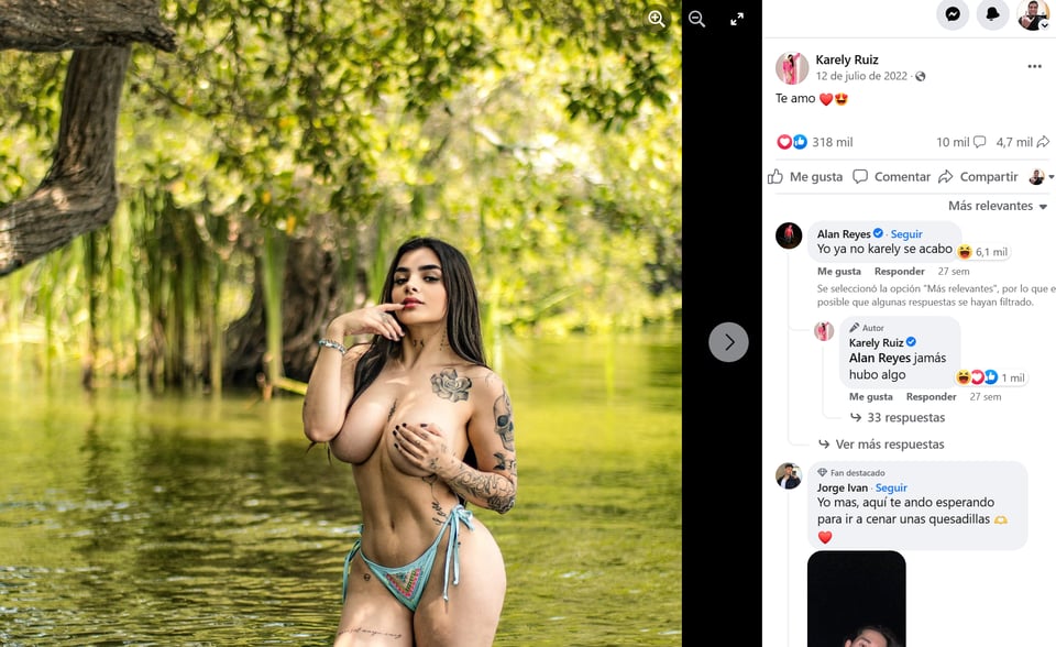 Modelo desnuda