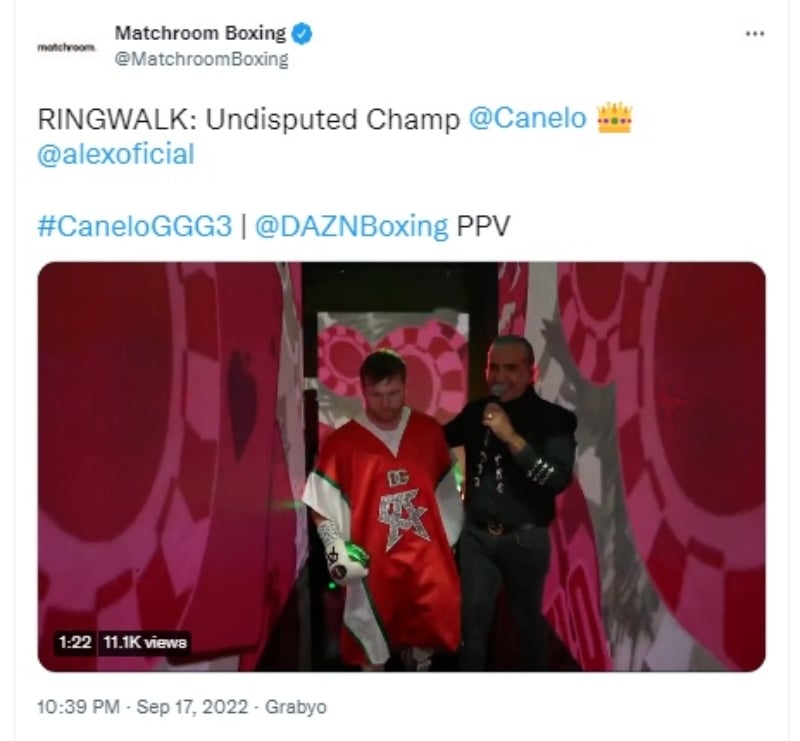 Canelo Álvarez Gennady Golovkin: La entrada con el Potrillo