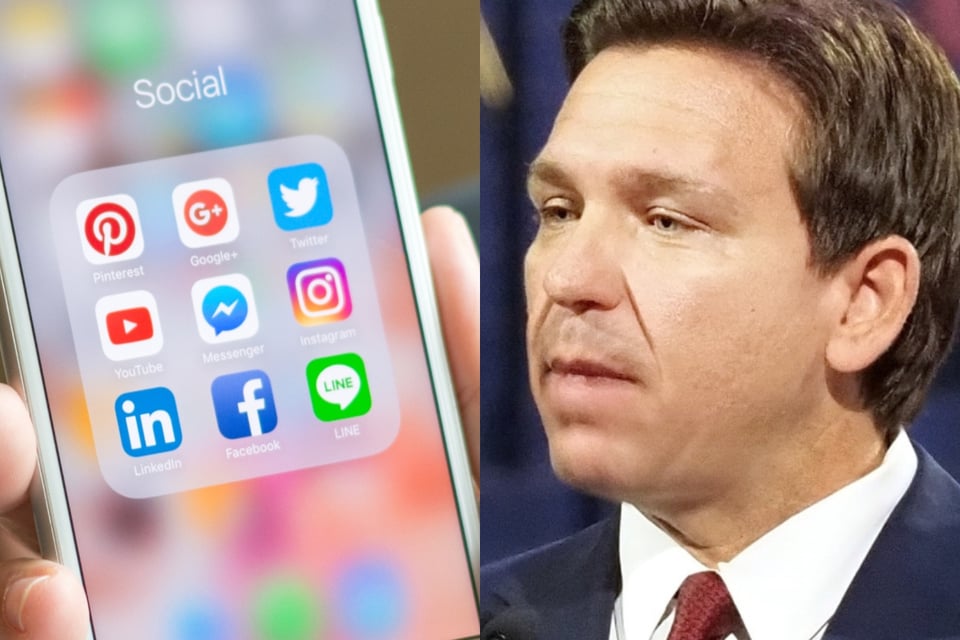 Florida prohíbe usar redes sociales a menores de 13 años