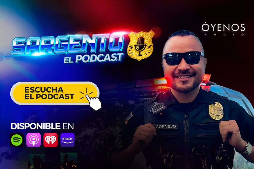Sargento podcast, Carlos Cornejo, leyes, derecho, MundoNOW
