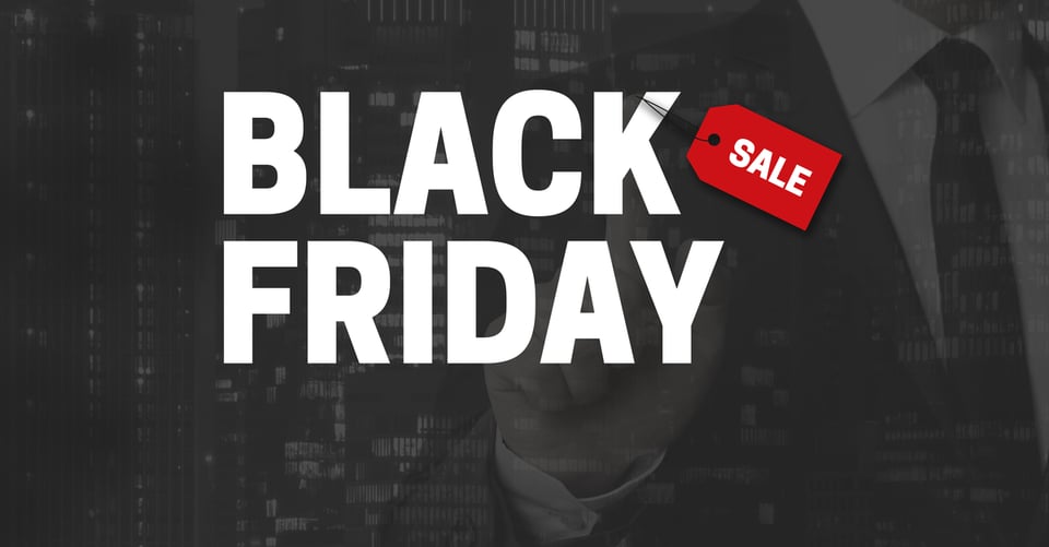 Una imagen con la frase black friday sale