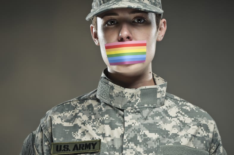 How did ‘Don’t Ask, Don’t Tell’ (DADT) affect the LGBTQIA+ community?