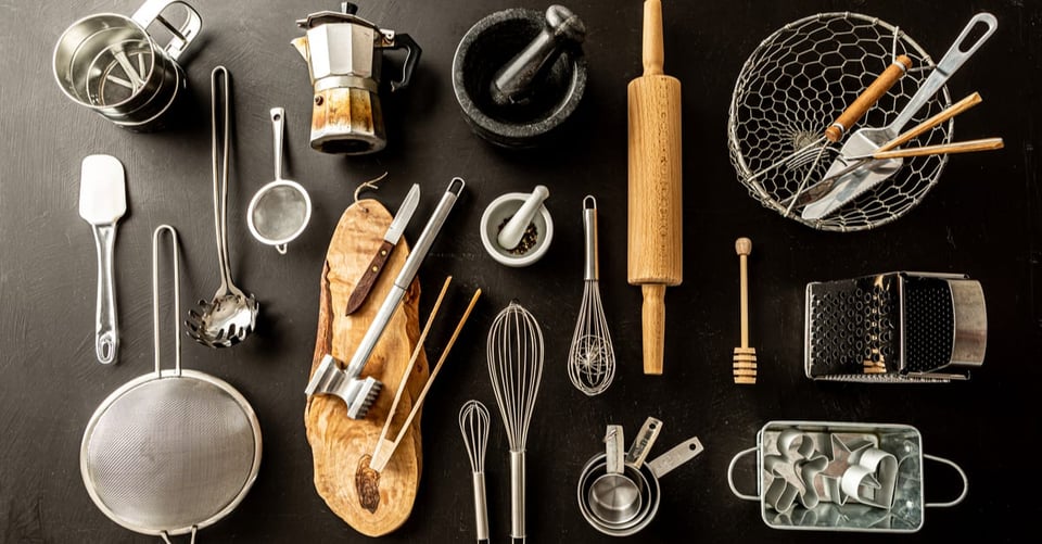 Essential kitchen tools: 12 must-have items
