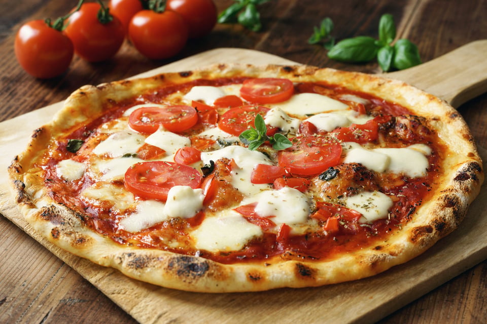 Fresco, Casero, Italiano, tomate, Margherita