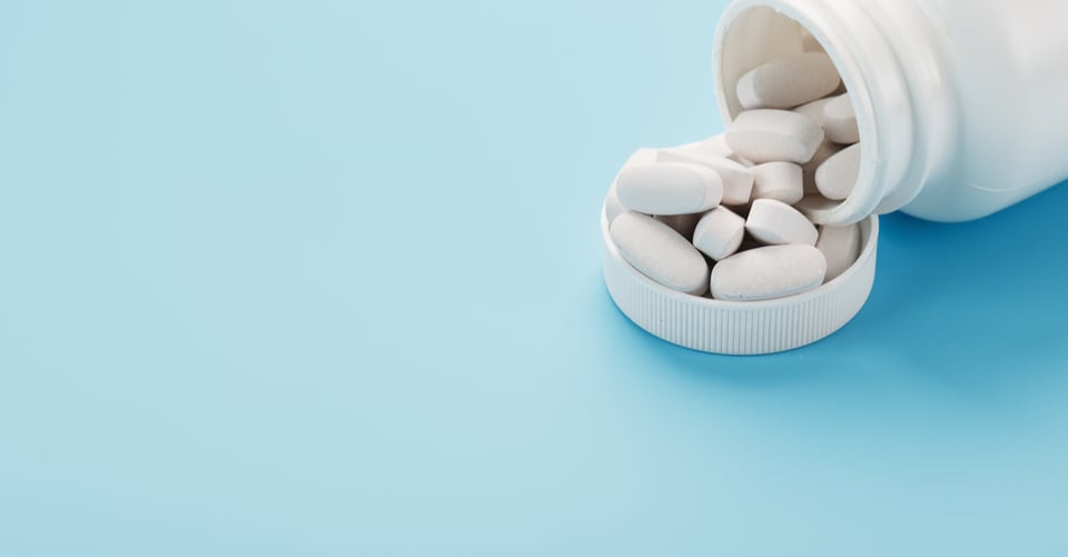 Concepto de pastillas para abortar