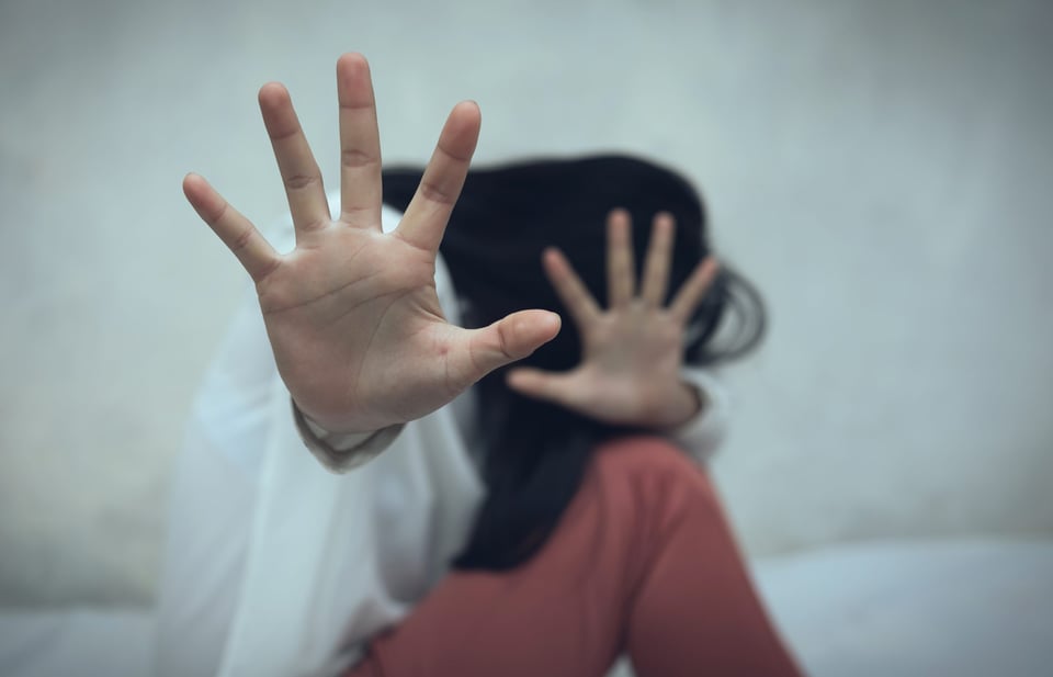 The woman was strangled in her sleep