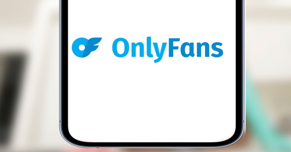 Imagen de pantalla de teléfono que dice Onlyfans