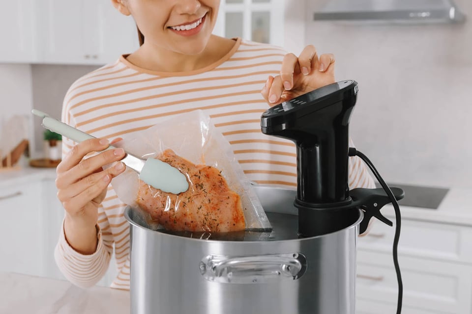 Aprende cómo cocinar al vacío paso a paso