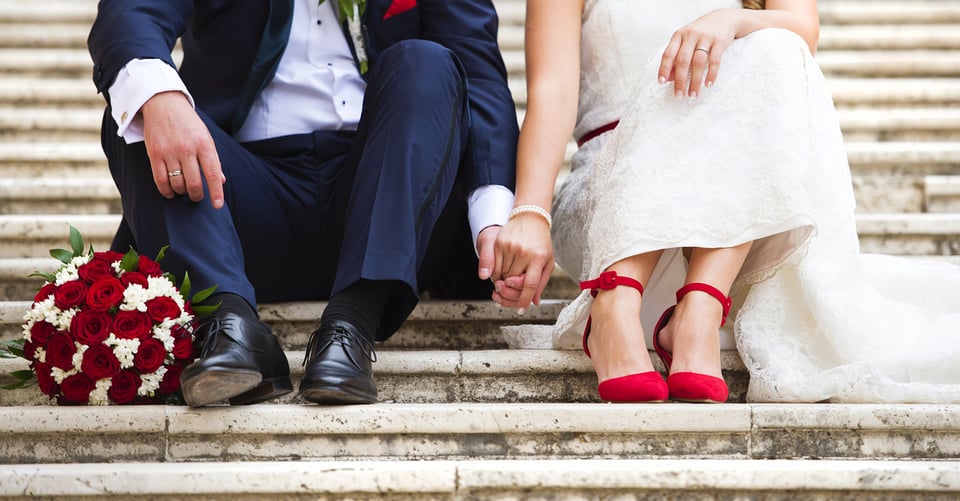 Una pareja lista para contraer matrimonio
