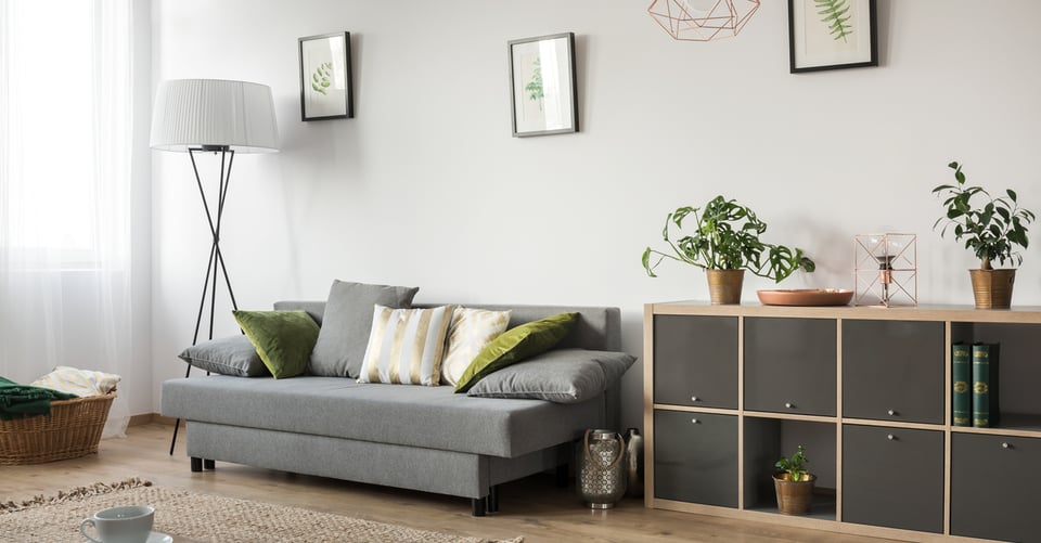 The room of a home