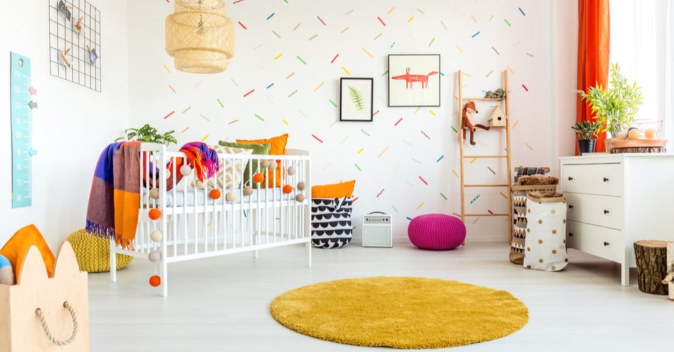 Ideas de cuartos para bebés con padres que no siguen las reglas