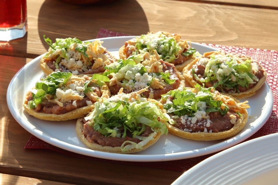 recetas mexicanas air fryer, sopes, comida, placer culinario, MundoNOW
