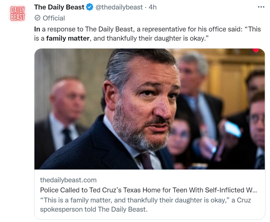daughter ted cruz