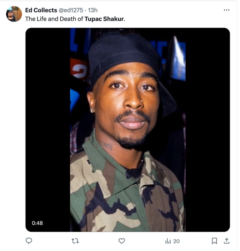 Tupac Shakur, rapero, asesinato, Música, MundoNOW