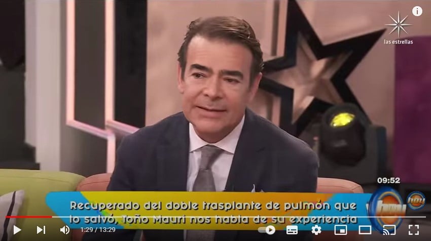 Toño Mauri regresa Televisa