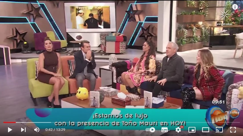 Toño Mauri regresa Televisa