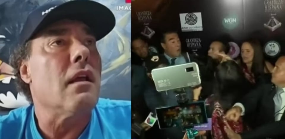 Eduardo Yañez rompe el silencio tras agredir a reportera